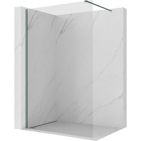 Mexen Kioto ścianka prysznicowa Walk-in 60 x 200 cm, transparent 8 mm, szałwiowy - 800-060-101-45-00