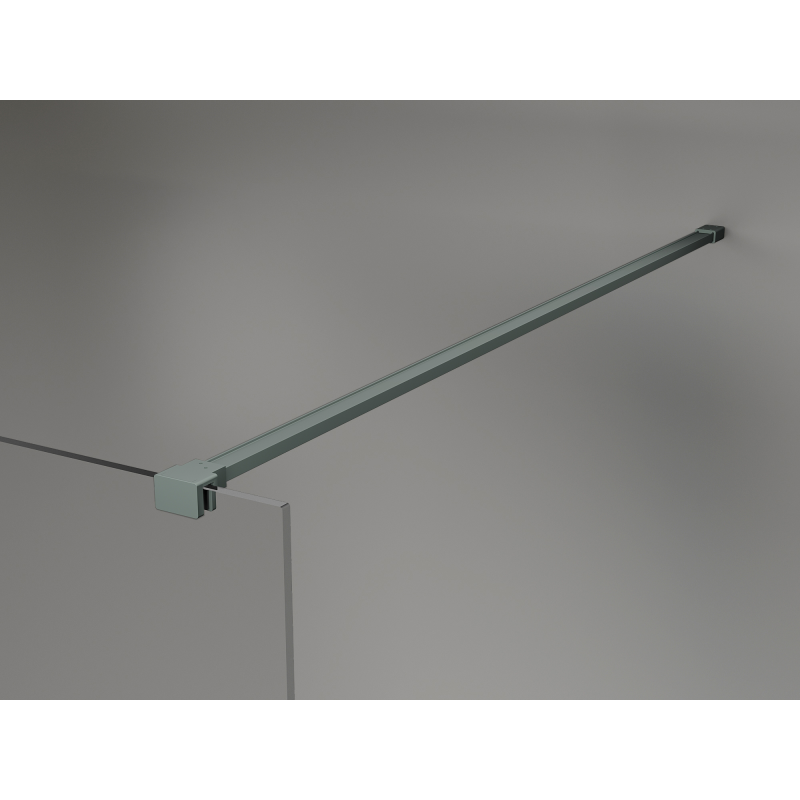 Mexen Kioto ścianka prysznicowa Walk-in 70 x 200 cm, transparent 8 mm, szałwiowy - 800-070-101-45-00