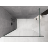 Mexen Kioto ścianka prysznicowa Walk-in 150 x 200 cm, transparent 8 mm, szałwiowy - 800-150-101-45-00