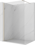 Mexen Kioto ścianka prysznicowa Walk-in 150 x 200 cm, transparent 8 mm, sand - 800-150-101-46-00