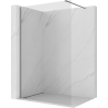 Mexen Kioto ścianka prysznicowa Walk-in 70 x 200 cm, transparent 8 mm, taupe - 800-070-101-64-00