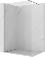 Mexen Kioto ścianka prysznicowa Walk-in 105 x 200 cm, transparent 8 mm, taupe - 800-105-101-64-00