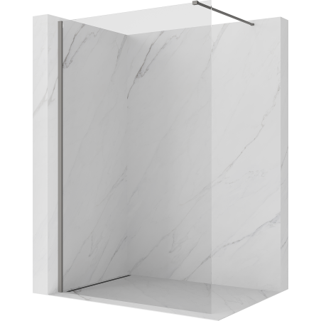 Mexen Kioto ścianka prysznicowa Walk-in 120 x 200 cm, transparent 8 mm, taupe - 800-120-101-64-00