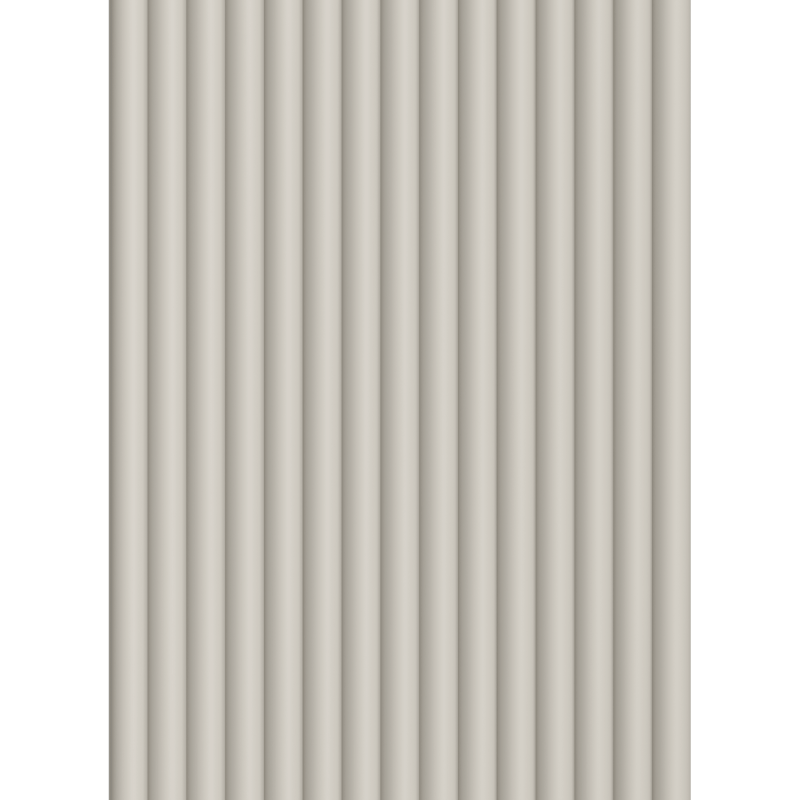 Mexen Strio 02 lamele ścienne ryflowane 280 x 14,5 cm (2szt), taupe - S120-280-02-313