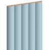 Mexen Strio 02 lamele ścienne ryflowane 280 x 14,5 cm (2szt), sky blue - S120-280-02-323