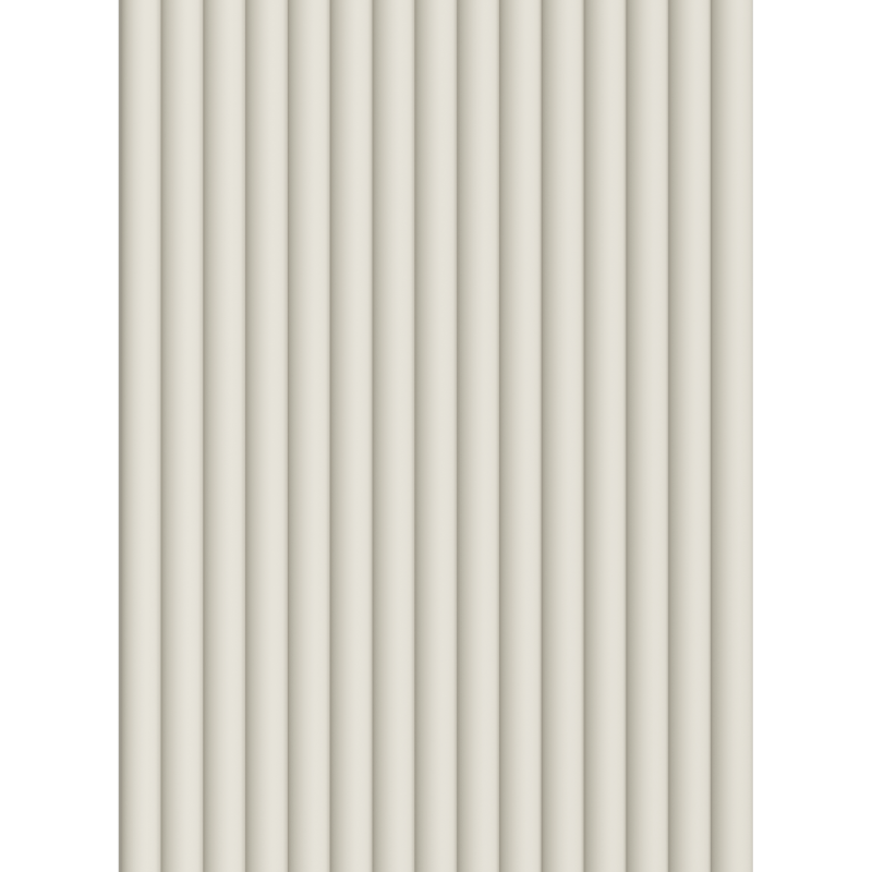 Mexen Strio 02 lamele ścienne ryflowane 280 x 14,5 cm (2szt), cream - S120-280-02-324