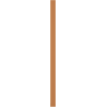 Mexen Strio 02 lamele ścienne ryflowane 280 x 14,5 cm (2szt), metal copper - S120-280-02-354