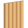 Mexen Strio 02 lamele ścienne ryflowane 280 x 14,5 cm (2szt), dąb natural - S120-280-02-380