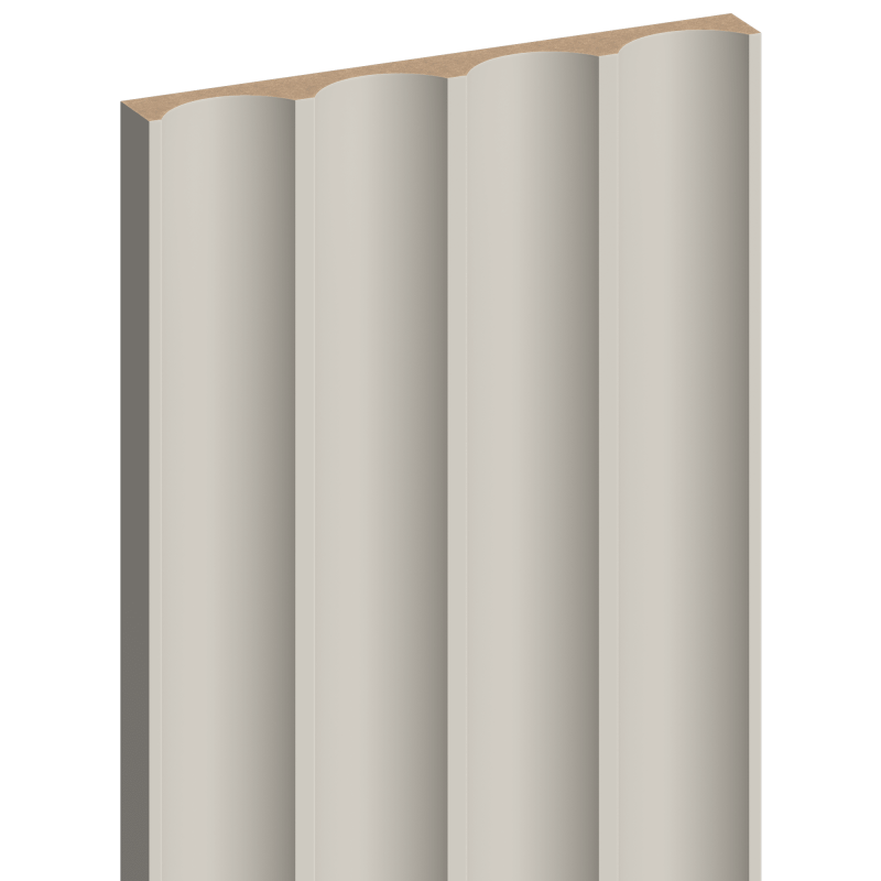 Mexen Strio 01 lamele ścienne ryflowane 280 x 14,5 cm (2szt), taupe - S120-280-01-313