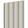 Mexen Strio 01 lamele ścienne ryflowane 280 x 14,5 cm (2szt), taupe - S120-280-01-313