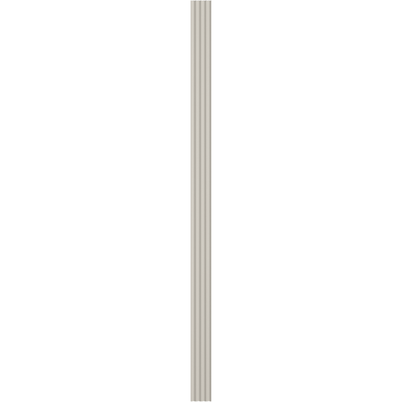 Mexen Strio 01 lamele ścienne ryflowane 280 x 14,5 cm (2szt), taupe - S120-280-01-313