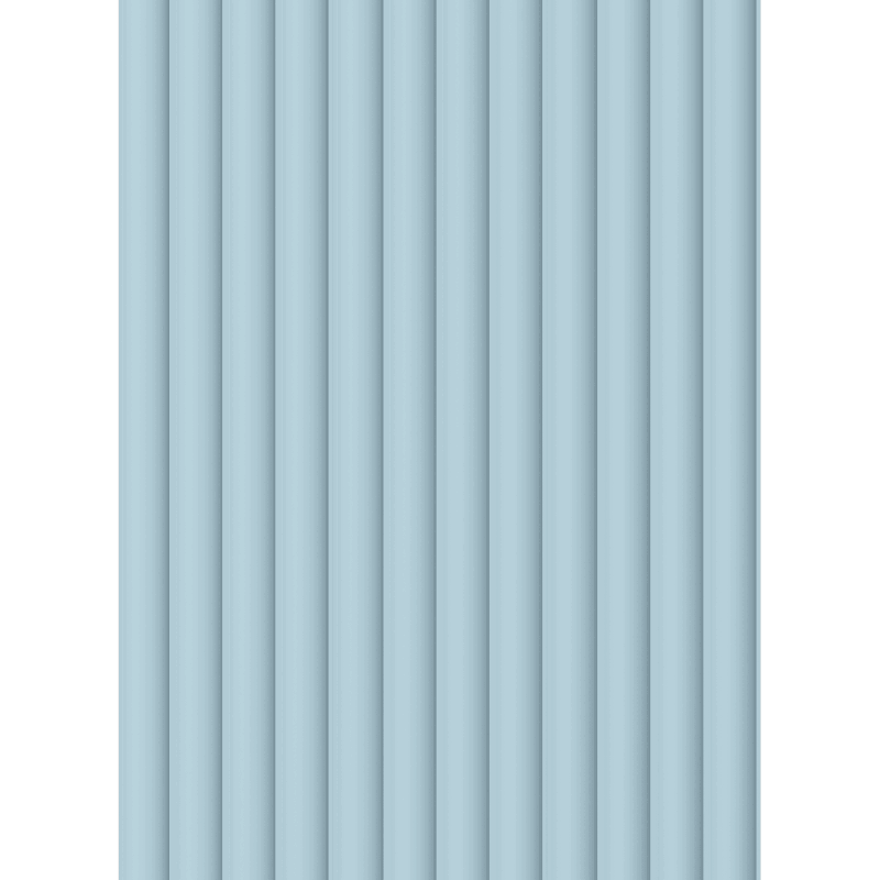 Mexen Strio 01 lamele ścienne ryflowane 280 x 14,5 cm (2szt), sky blue - S120-280-01-323