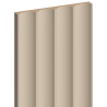 Mexen Strio 01 lamele ścienne ryflowane 280 x 14,5 cm (2szt), latte - S120-280-01-329