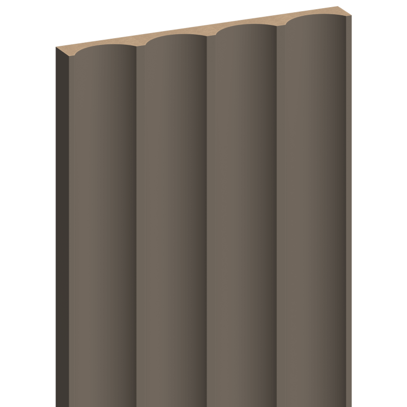 Mexen Strio 01 lamele ścienne ryflowane 280 x 14,5 cm (2szt), clay - S120-280-01-330