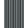 Mexen Strio 01 lamele ścienne ryflowane 280 x 14,5 cm (2szt), metal anthracite - S120-280-01-352