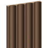 Mexen Strio 01 lamele ścienne ryflowane 280 x 14,5 cm (2szt), metal mocha - S120-280-01-355
