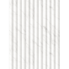 Mexen Strio 01 lamele ścienne ryflowane 280 x 14,5 cm (2szt), carrara white - S120-280-01-390