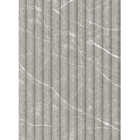 Mexen Strio 01 lamele ścienne ryflowane 280 x 14,5 cm (2szt), pietra grey - S120-280-01-391