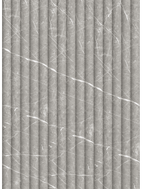 Mexen Strio 02 lamele ścienne ryflowane 280 x 14,5 cm (2szt), pietra grey - S120-280-02-391