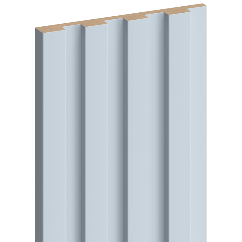 Mexen Strio 03 lamele ścienne ryflowane 280 x 14,5 cm (2szt), gołębi błękit - S120-280-03-315