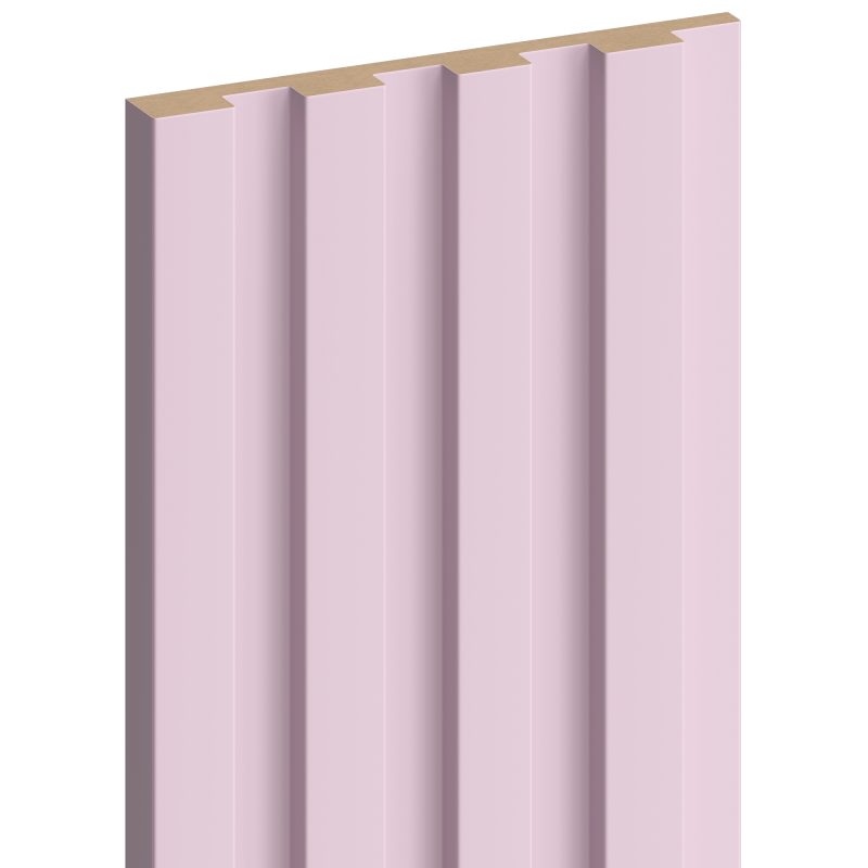 Mexen Strio 03 lamele ścienne ryflowane 280 x 14,5 cm (2szt), lila - S120-280-03-316