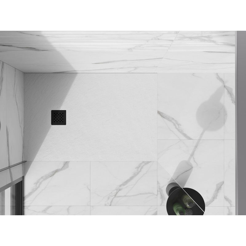 Mexen Stone+ maskownica do brodzika, czarna - 44910070