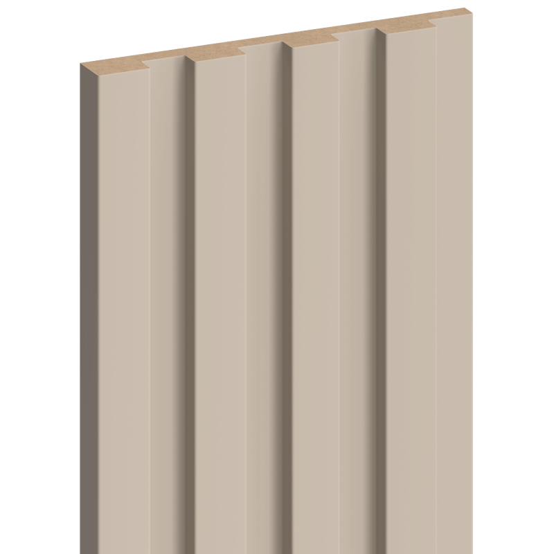Mexen Strio 03 lamele ścienne ryflowane 280 x 14,5 cm (2szt), kaszmir - S120-280-03-302