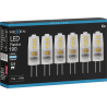 Mexen Oris 6x żarówka LED G4, 1,5W, Zimna - 6500K, 190 lm - L115-G4-0165-01x06