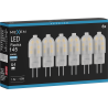 Mexen Oris 6x żarówka LED G4, 1,5W, Zimna - 6500K, 145 lm - L115-G4-0165-03x06