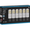 Mexen Oris 6x żarówka LED G4, 2W, Zimna - 6500K, 260 lm - L115-G4-0265-02x06