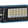 Mexen Oris 6x żarówka LED G4, 4W, Ciepła - 3000K, 480 lm - L115-G4-0430-01x06