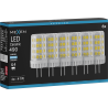 Mexen Oris 6x żarówka LED G4, 4W, Zimna - 6500K, 490 lm - L115-G4-0465-01x06