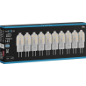 Mexen Oris 10x żarówka LED G4, 1,5W, Zimna - 6500K, 145 lm - L115-G4-0165-03x10