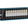 Mexen Oris 10x żarówka LED G4, 2W, Zimna - 6500K, 260 lm - L115-G4-0265-02x10