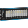 Mexen Oris 10x żarówka LED G4, 3W, Zimna - 6500K, 380 lm - L115-G4-0365-01x10