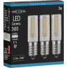 Mexen Aura 3x żarówka LED E14, 3,5W, Neutralna - 4000K, 380 lm - L121-E14-0340-01x03
