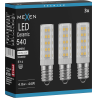 Mexen Aura 3x żarówka LED E14, 4,8W, Neutralna - 4000K, 540 lm - L121-E14-0540-01x03