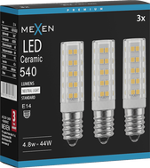 Mexen Aura 3x żarówka LED E14, 4,8W, Neutralna - 4000K, 540 lm - L121-E14-0540-01x03