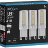 Mexen Aura 3x żarówka LED G9, 3,5W, Neutralna - 4000K, 410 lm - L121-G9-0340-01x03