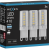 Mexen Aura 3x żarówka LED G9, 3,5W, Zimna - 6500K, 410 lm - L121-G9-0365-01x03