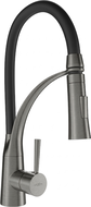 Mexen Aster bateria kuchenna, gun gray szczotkowany/czarna - 73450-68
