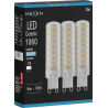 Mexen Aura 3x żarówka LED G9, 8W, Zimna - 6500K, 1060 lm - L121-G9-0865-01x03