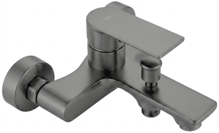 Mexen Royo bateria wannowa, gun gray szczotkowany - 72230-66
