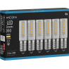 Mexen Aura 6x żarówka LED E14, 3,5W, Ciepła - 3000K, 350 lm - L121-E14-0330-01x06