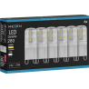 Mexen Aura 6x żarówka LED G9, 2,5W, Ciepła - 3000K, 280 lm - L121-G9-0230-01x06