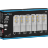 Mexen Aura 6x żarówka LED G9, 2,5W, Neutralna - 4000K, 290 lm - L121-G9-0240-01x06