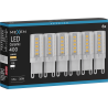 Mexen Aura 6x żarówka LED G9, 3,5W, Ciepła - 3000K, 400 lm - L121-G9-0330-01x06