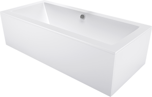 Mexen Cube wanna prostokątna 170 x 75 cm z obudową, biała - 55051707500X