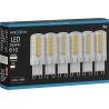 Mexen Aura 6x żarówka LED G9, 4,8W, Neutralna - 4000K, 610 lm - L121-G9-0540-01x06