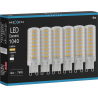 Mexen Aura 6x żarówka LED G9, 8W, Ciepła - 3000K, 1040 lm - L121-G9-0830-01x06